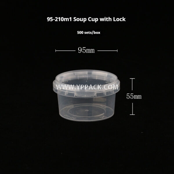 Wholesale Sealed Locking Soup Bowls with Lids – Disposable, Thickened, Heat-Resistant Round Cups for Takeaway Soup, Porridge, Dessert, Fruit - Image 9